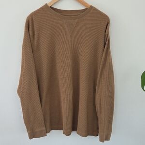 George Men's Tan Crewneck Sweater
